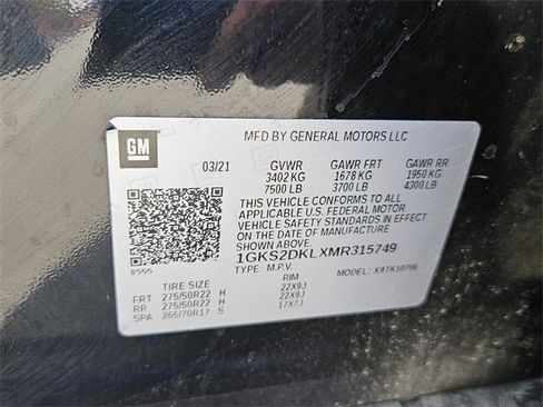 Used 2021 GMC Yukon Denali w/ Denali Premium Package image 7