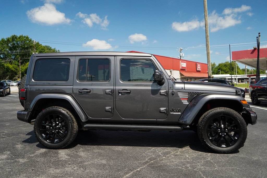 Used 2021 Jeep Wrangler Unlimited Sahara AWD/4WD image 2
