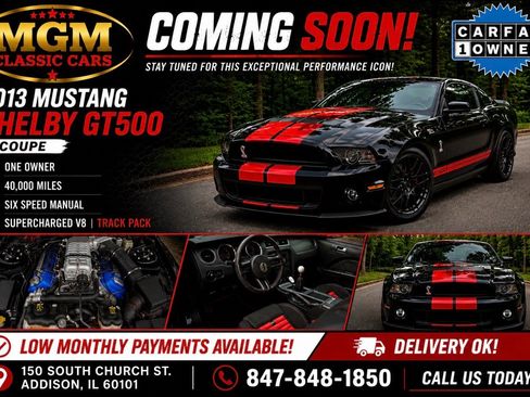 Used 2013 Ford Mustang Shelby GT500 RWD image 1