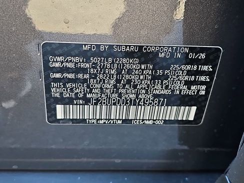 New 2026 Subaru Outback Limited image 23