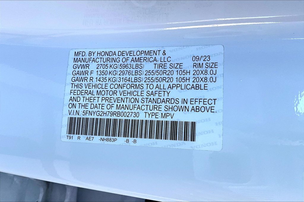 Used 2024 Honda Pilot Touring image 16