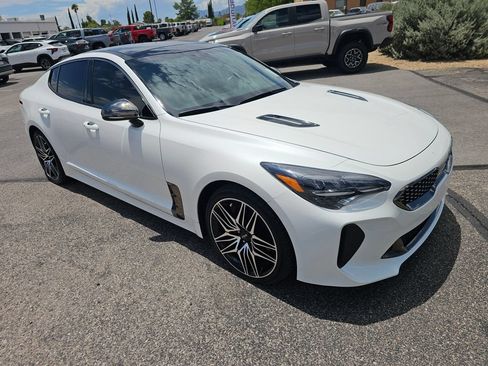 Used 2022 Kia Stinger GT1 w/ Red Interior Color Package RWD image 7