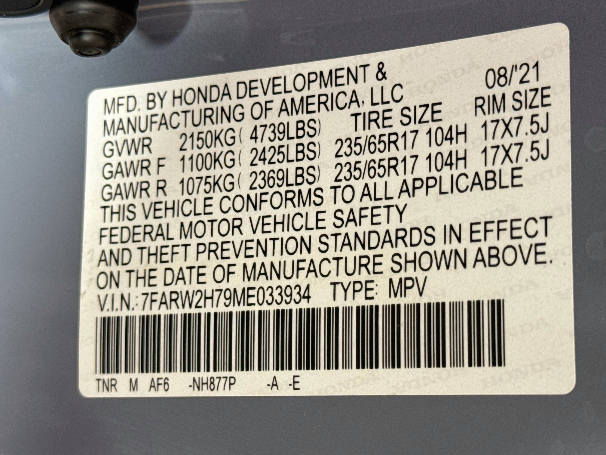 Used 2021 Honda CR-V Special Edition image 31