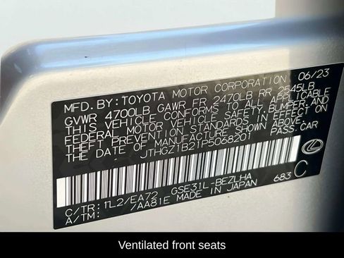 Used 2023 Lexus IS 350 F Sport w/ Memory Package image 17