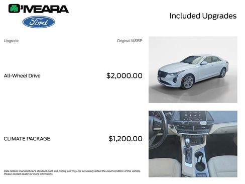 Used 2023 Cadillac CT4 Premium Luxury w/ Climate Package AWD/4WD image 4