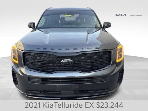Used 2021 Kia Telluride EX w/ EX Premium Package AWD/4WD image 3