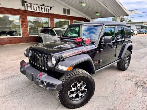 Used 2021 Jeep Wrangler Unlimited Rubicon w/ Cold Weather Group AWD/4WD image 1