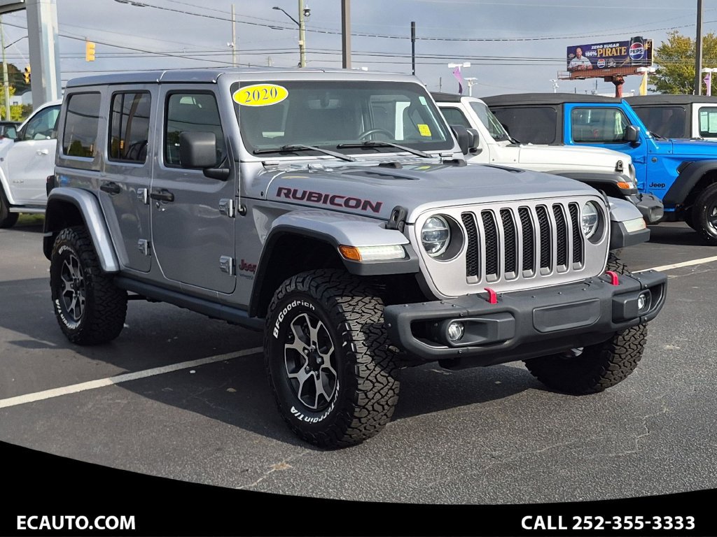 Used 2020 Jeep Wrangler Unlimited Rubicon AWD/4WD image 1