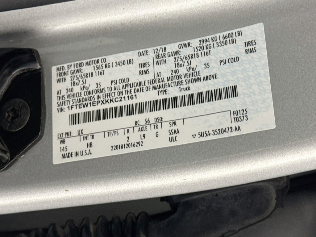 Used 2019 Ford F150 Lariat AWD/4WD image 25
