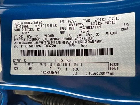 Used 2025 Ford Ranger XLT w/ Equipment Group 301A High AWD/4WD image 61