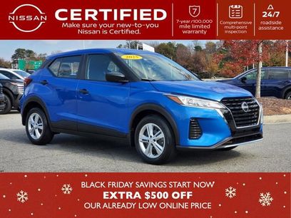 Certified 2025 Nissan Kicks Play S