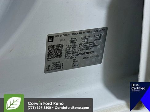 Used 2018 Chevrolet Silverado 1500 LTZ Z71 w/ LTZ Plus Package image 36