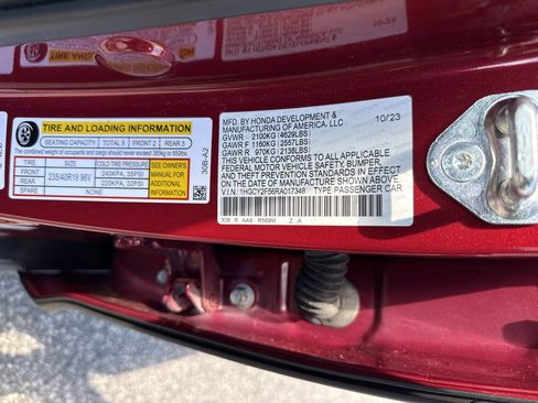 Certified 2024 Honda Accord Sport image 37