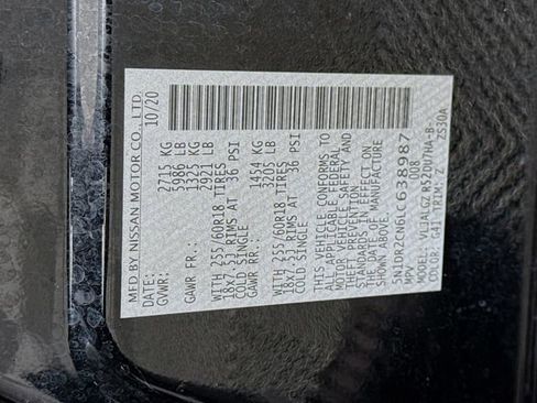 Used 2020 Nissan Pathfinder SL image 32