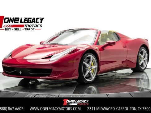 Used 2014 Ferrari 458 Spider RWD image 1