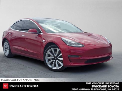 Used 2018 Tesla Model 3 Long Range RWD image 1