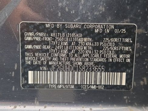 Used 2025 Subaru Crosstrek 2.5i Premium AWD/4WD image 35