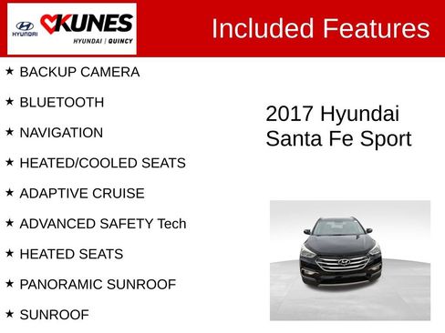 Used 2017 Hyundai Santa Fe Sport FWD image 2