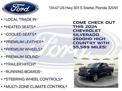 Used 2024 Chevrolet Silverado 2500 High Country w/ Technology Package AWD/4WD image 17