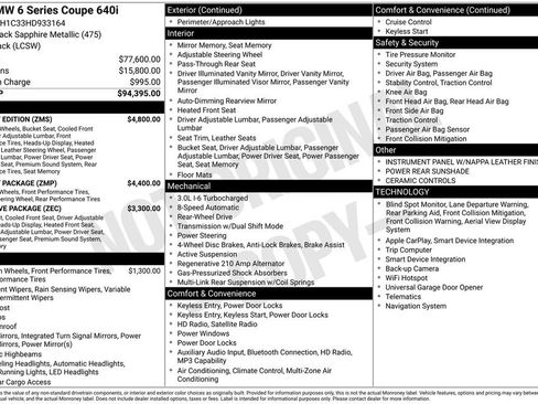 Used 2017 BMW 640i Coupe image 6