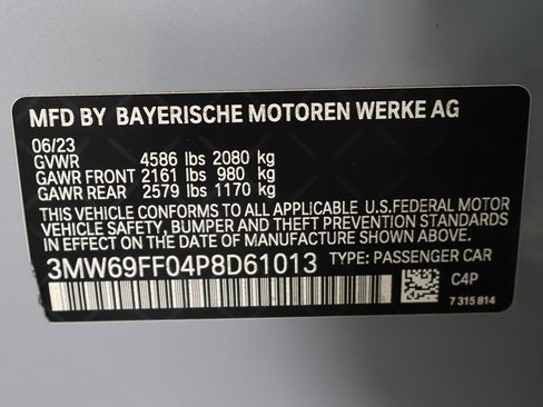 Used 2023 BMW 330i Sedan w/ M Sport Package RWD image 51