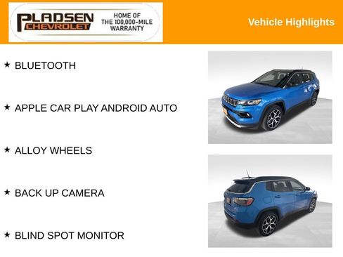 Used 2025 Jeep Compass Limited AWD/4WD image 17