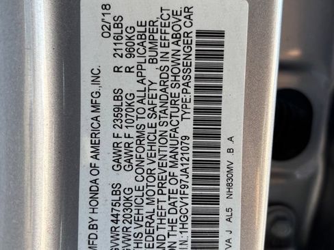 Used 2018 Honda Accord Touring image 14
