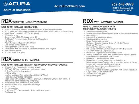 New 2026 Acura RDX SH-AWD w/ Advance Package image 8