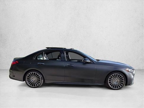 Certified 2025 Mercedes-Benz C 300 Sedan w/ AMG Line w/ Night Package image 4