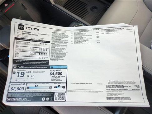 New 2026 Toyota Tundra Limited AWD/4WD image 17