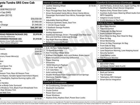 Used 2024 Toyota Tundra SR5 w/ TRD Off-Road Premium Package image 7