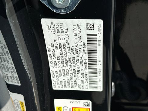 New 2026 Honda CR-V EX-L image 34