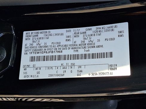 Used 2018 Ford F150 XLT w/ Equipment Group 302A Luxury AWD/4WD image 28