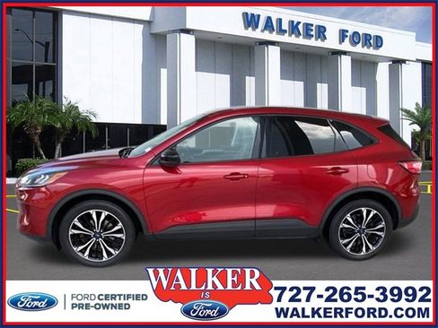 Certified 2022 Ford Escape SE w/ SE Sport Appearance Package image 1