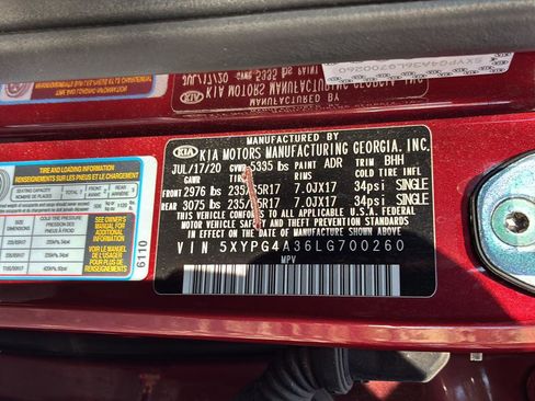 Used 2020 Kia Sorento LX image 38