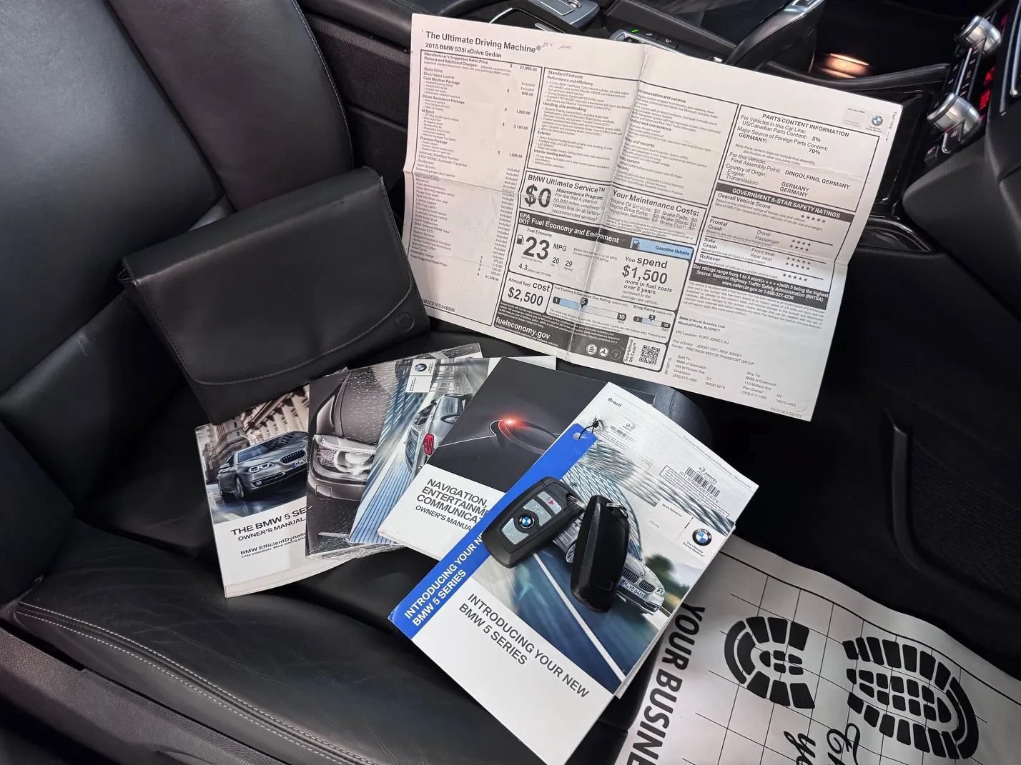 Used 2015 BMW 535i xDrive Sedan AWD/4WD image 28