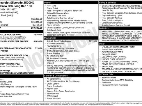 New 2025 Chevrolet Silverado 2500 Custom w/ Custom Value Package image 10