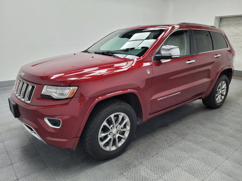 Used 2014 Jeep Grand Cherokee Overland w/ Advanced Technology Group AWD/4WD image 2