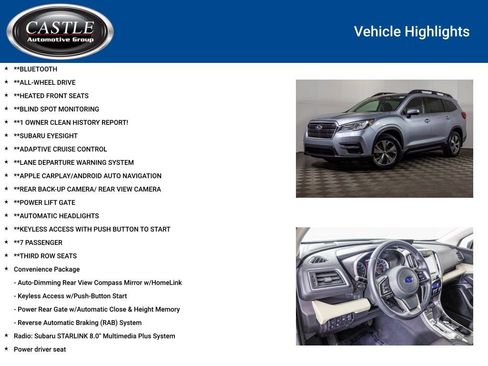 Used 2021 Subaru Ascent Premium w/ Convenience Package image 3