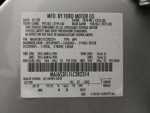 Used 2020 Ford EcoSport S AWD/4WD image 33