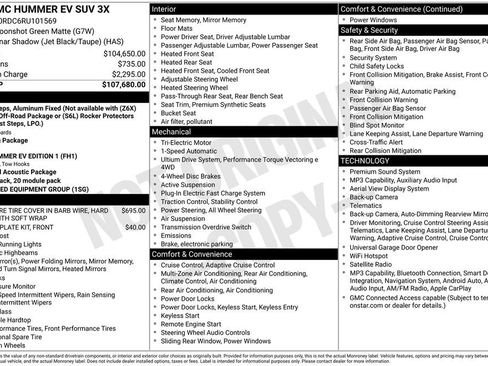 Used 2024 GMC Hummer EV 3X image 3