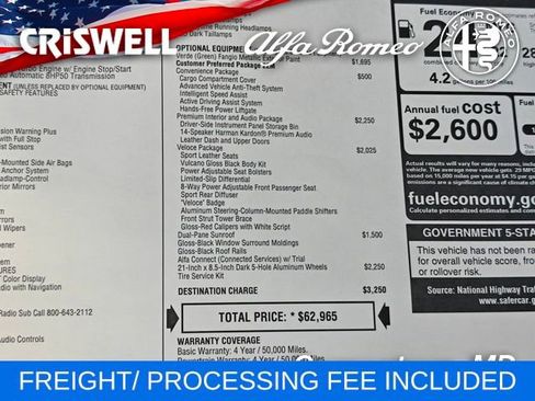 New 2026 Alfa Romeo Stelvio Sprint image 50