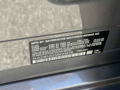 Certified 2025 BMW X5 xDrive40i AWD/4WD image 37