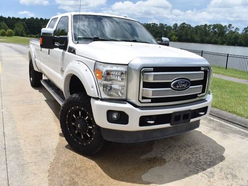 Used 2014 Ford F350 Platinum w/ FX4 Off-Road Package AWD/4WD image 2