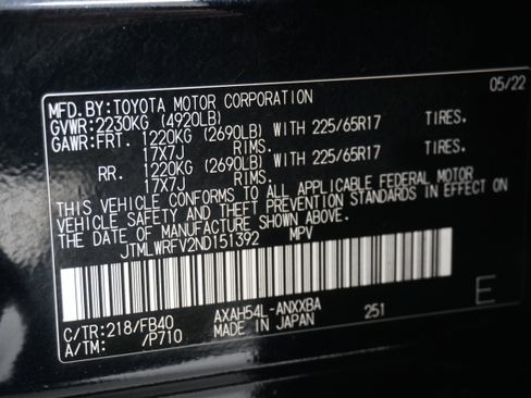 Used 2022 Toyota RAV4 LE image 27