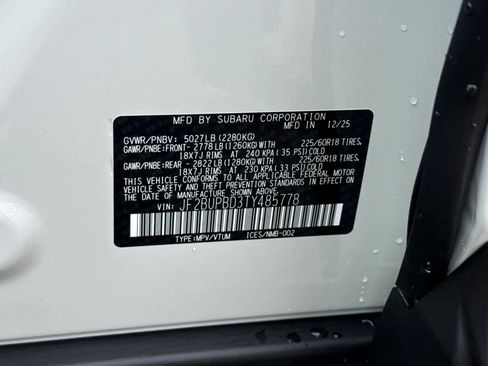 New 2026 Subaru Outback Premium image 27