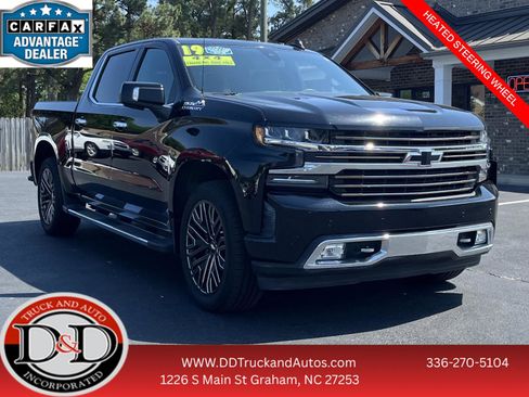 Used 2019 Chevrolet Silverado 1500 High Country w/ Trailer Camera Package AWD/4WD image 1