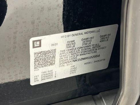 Certified 2021 Chevrolet Tahoe LT w/ LT Signature Package image 24