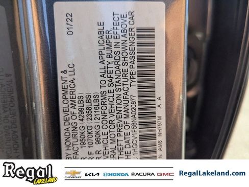 Used 2022 Honda Accord EX-L image 35