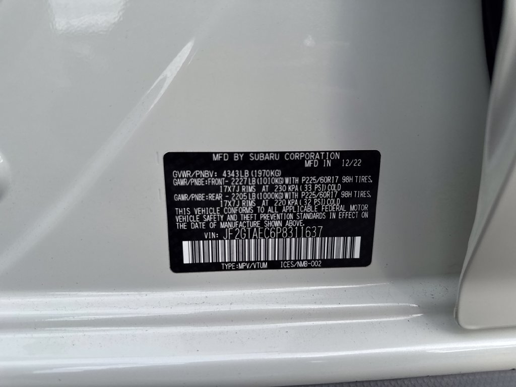 Used 2023 Subaru Crosstrek 2.0i Premium AWD/4WD image 29